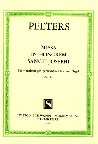 Flor Peeters - Missa in honorem Sancti Josephi op. 21