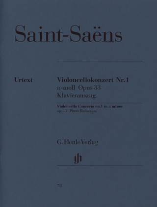 Camille Saint-Saëns - Konzert für Violoncello und Orchester Nr. 1 a-Moll op. 33