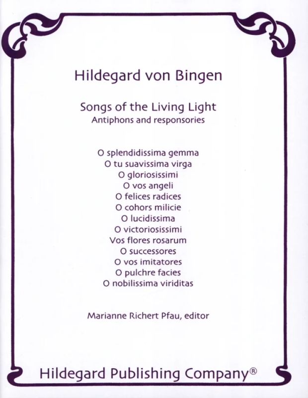 Hildegard von Bingen - Songs of the Living Light