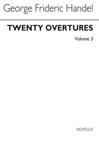 Georg Friedrich Händel - 20 Overtures In Authentic Keyboard Arrangements 3