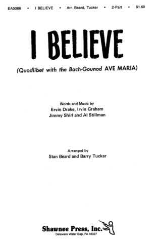 Ervin Drake et al.: I believe
