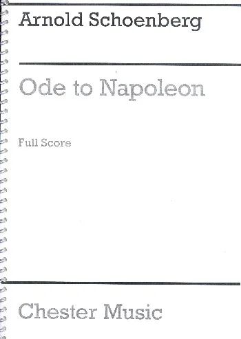 Arnold Schönberg - Ode to Napoleon Buonaparte op. 41