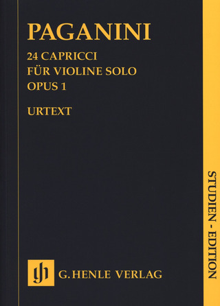 Niccolò Paganini: 24 Capricci op. 1
