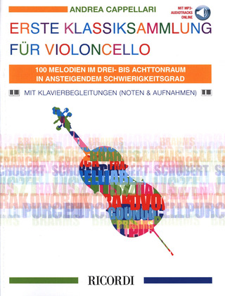 Andrea Cappellari - Erste Klassiksammlung für Violoncello