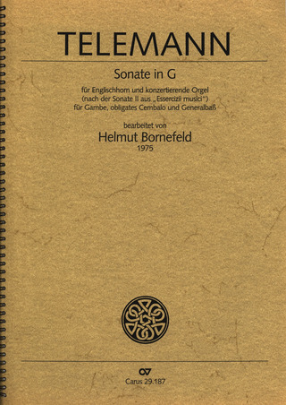 Georg Philipp Telemann - Sonata G-Dur