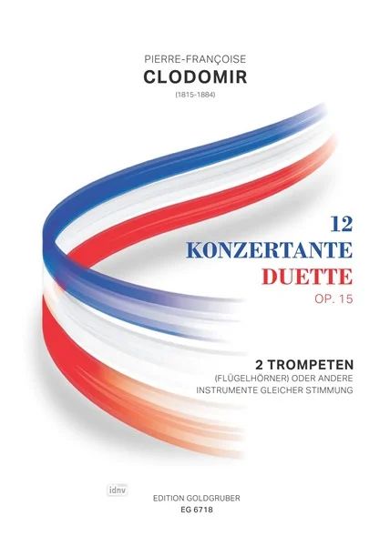 Pierre François Clodomir - 12 Konzertante Duette op. 15