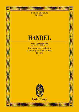 Georg Friedrich Händel - Orgel-Konzert Nr. 1 g-Moll