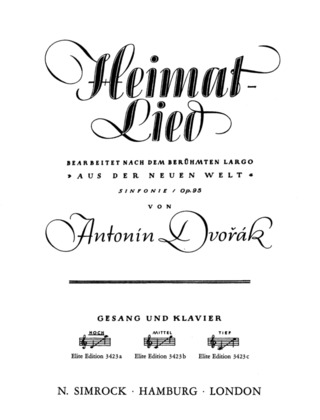 Antonín Dvořák - Heimatlied