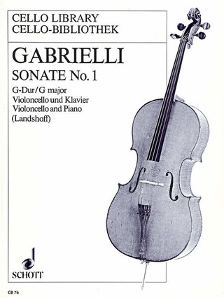 Domenico Gabrielli - Sonata No. 1 G Major