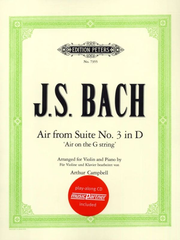 Johann Sebastian Bach - Air D-Dur