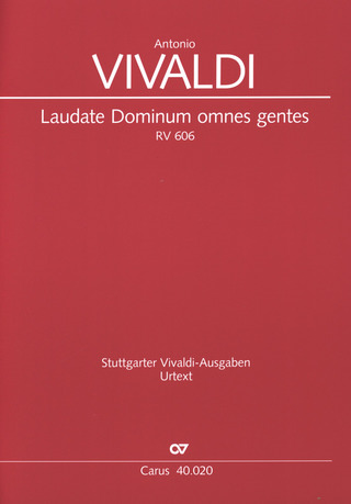 Antonio Vivaldi - Laudate Dominum omnes gentes RV 606