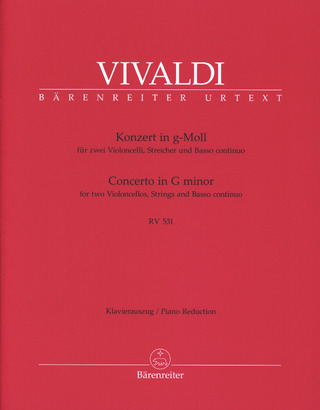 Antonio Vivaldi - Konzert g-Moll RV 531