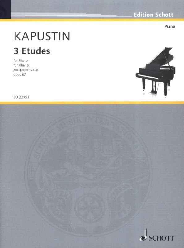 Nikolai Kapustin - Three Etudes op. 67