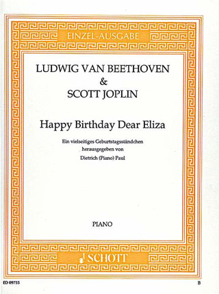 Ludwig van Beethoven y otros. - Happy Birthday Dear Eliza