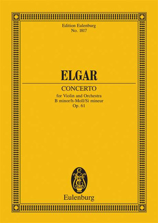 Edward Elgar - Konzert h-Moll