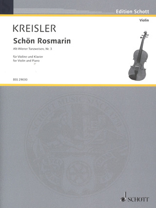 Fritz Kreisler - Schön Rosmarin