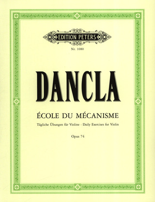 Charles Dancla - École du Mécanisme op. 74