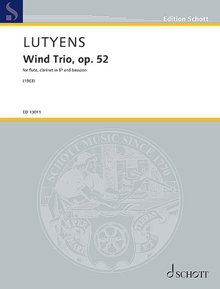 Elisabeth Lutyens - Wind Trio op. 52
