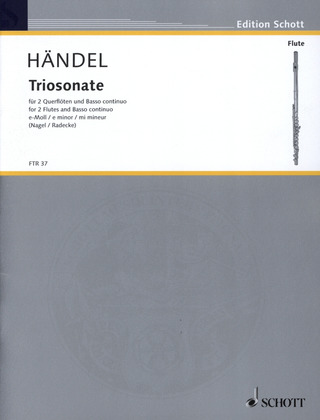 Georg Friedrich Händel - Triosonate  e-Moll HWV 395