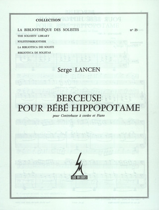 Serge Lancen - Berceuse pour Bebe Hippopotame