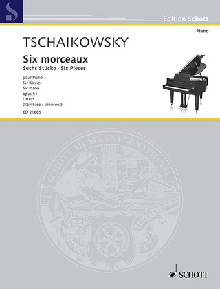 Pyotr Ilyich Tchaikovsky - Six pieces