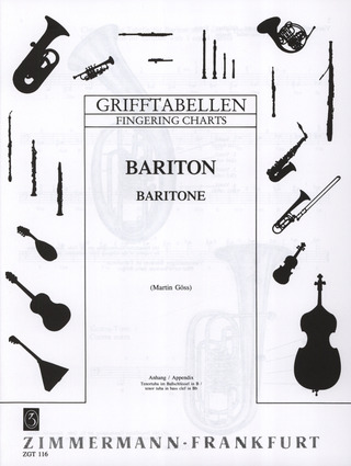 Martin Göss - Grifftabelle für Bariton in B
