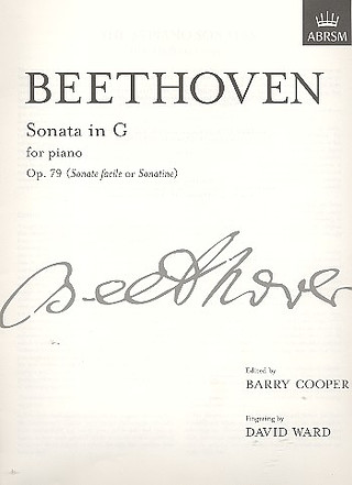 Ludwig van Beethoven - Sonata in G for Piano