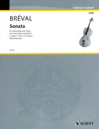 Jean-Baptiste Bréval - Sonata C-Dur