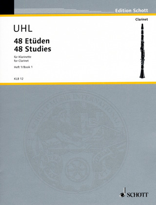 Alfred Uhl - 48 Etüden Band 1 (Nr.1-24)