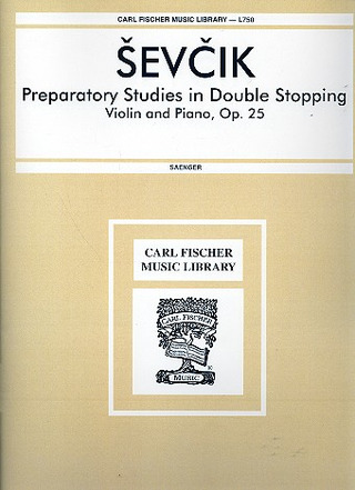 Otakar Ševčík - Preparatory Studies In Double Stopping