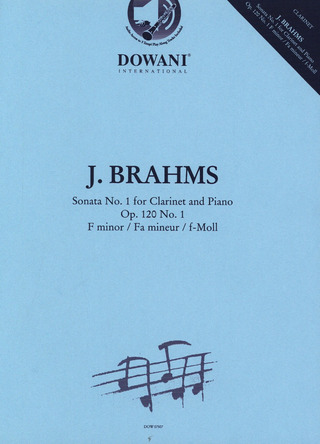 Johannes Brahms: Sonate für Klarinette und Klavier f-Moll op.120,1