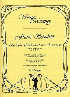 Franz Schubert - 16 Wiener Damen-Ländler und drei Ecossaisen op. 67 (D 374)