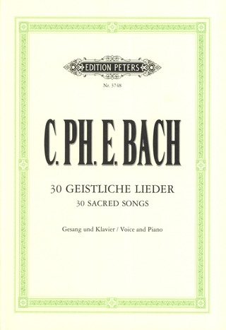 Carl Philipp Emanuel Bach - 30 geistliche Lieder