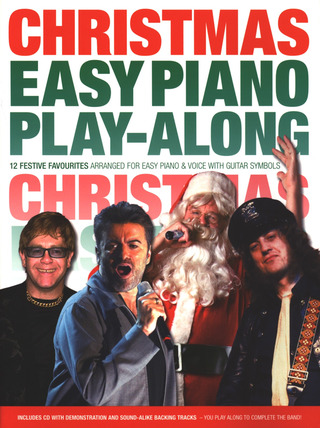 Easy Piano Play-Along: Christmas Pf Book/Cd