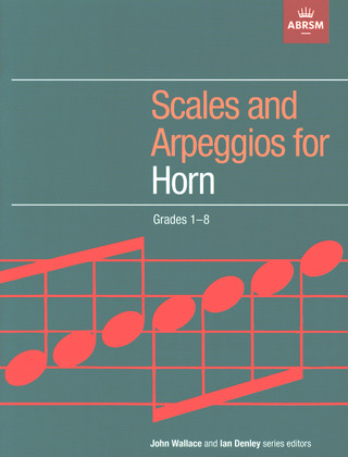 Johann Sebastian Bach: Scales And Arpeggios For Horn Grades 1-8