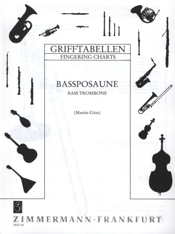 Martin Göss - Fingering Table for Trombone (bass)