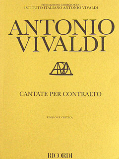 Antonio Vivaldi - Cantate Per Contralto E B. C.