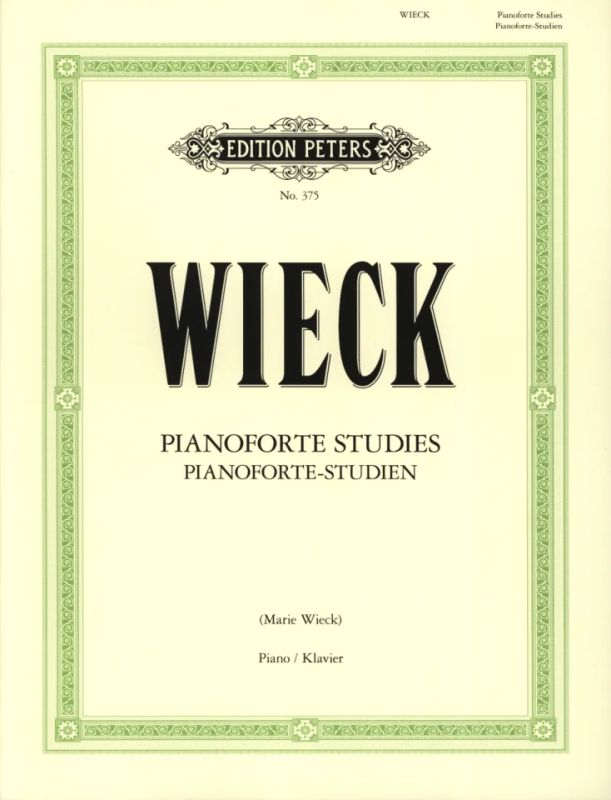 Friedrich Wieck - Pianoforte Studies