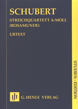 Franz Schubert - Quatuor à cordes en la mineur op. 29 D 804