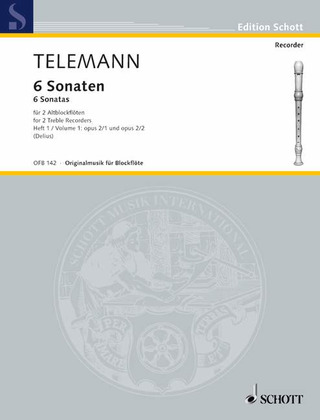 Georg Philipp Telemann - 6 Sonaten