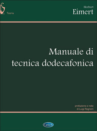 Herbert Eimert - Manuale di tecnica dodecafonica