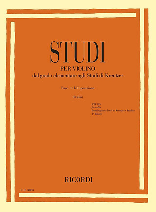 Silvano Perlini - Studi per violino