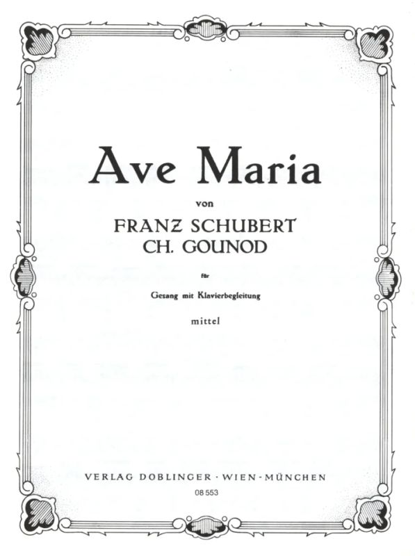 Franz Schubert y otros. - Ave Maria