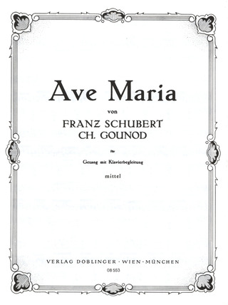 Franz Schubert y otros. - Ave Maria