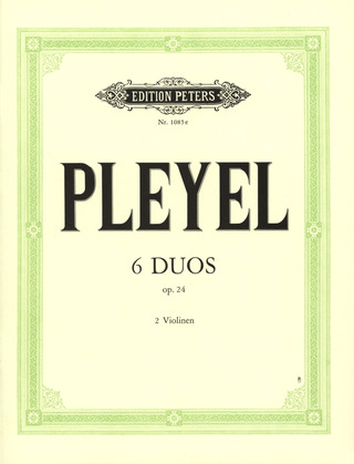 Ignaz Josef Pleyel - 6 kleine Duos op. 24