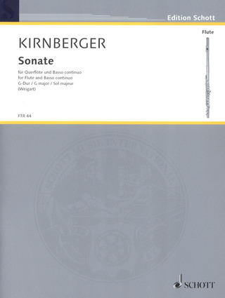 Johann Philipp Kirnberger - Sonate G-Dur