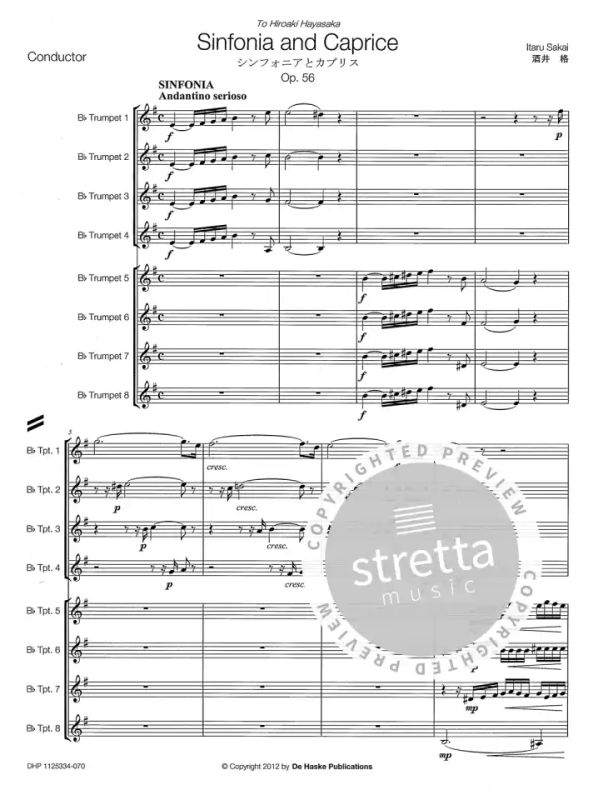 Itaru Sakai: Sinfonia and Caprice op. 56 (1)