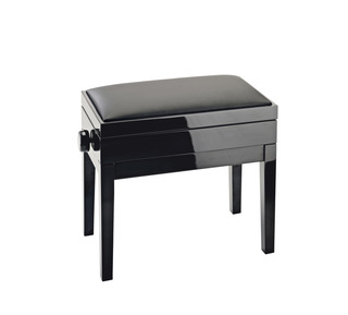 Piano bench with sheet music storage – K&M 13951