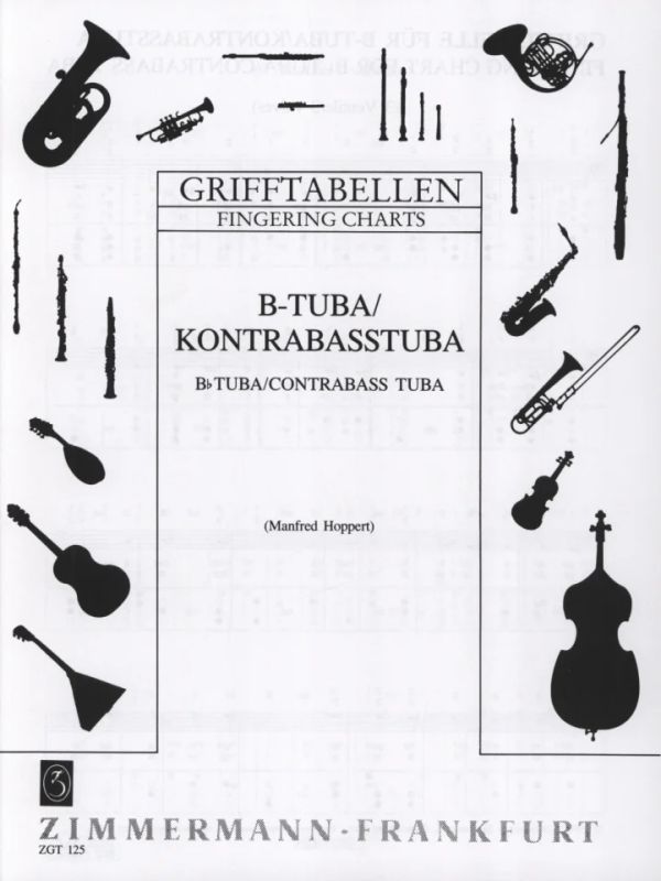 Manfred Hoppert - Fingering Charts für Bb Tuba/ Contrabasstuba