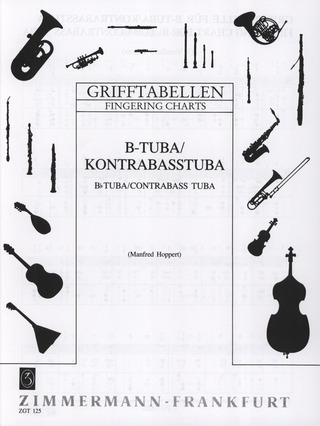 Manfred Hoppert: Fingering Charts für Bb Tuba/ Contrabasstuba